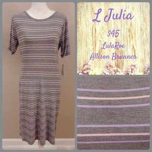 Lularoe Julia Dress - Large - NWT